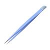 Pinzas de acero inoxidable grueso con silicona, clip multifuncional, barra de presión para taladro, pegatina de dibujos animados, herramienta adhesiva, pinzas para uñas de doble cabezal