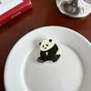 Broche Animal Panda Fofo Desenho Animado Pin Acrílico Atacado Broche Pingente Bijuteria Presente Barraca de Rua