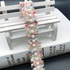 En Existencia Cinta de Cuentas Estilo Chanel Coreano Encaje de Perlas Adorno Ropa Zapato Sombrero Bolso Materiales para Accesorios DIY
