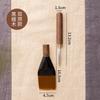 Accesorios para Juego de Té Grande: Aguja de Té de Madera de Cobre Ébano, Cuchillo de Té, Pinzas de Té, Bolígrafo de Mantenimiento para Tetera, Paño de Té, Raspador de Té, Herramientas para Preparar Té