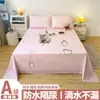 Sábana Impermeable de una Pieza para Personas Mayores, Bebés y Mascotas, Lavable, Adecuada para Usar como Cubierta de Cama o Funda de Almohada, Ropa de Cama para el Hogar