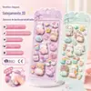 Adesivos de Resina Personalizados Estilo Coreano Original para Planner Personagens de Desenho Animado Anime Fofos Adesivos Pequenos Criativos Infantis Ins