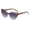 2023 Nuevas Gafas de Sol Mariposa Ojo de Gato Marco Grande Decoración de Bola Gafas de Sol Distintivas 22017 Gafas de Sol de Moda