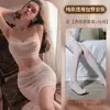 Dropshipping Transfronterizo de Pijamas Sexys y Apasionados Transparentes para Mujeres con Pecho Pequeño y Faldas Calientes que Cubren el Trasero en la Cama