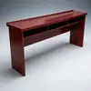 Mesa de conferência, mesa de treinamento, mesa retangular longa, mesa de madeira maciça com duas pernas, mesa de auditório, conjuntos de mesas e cadeiras grandes e pequenos