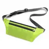 Riñonera Deportiva Bolsa para Teléfono Móvil Maratón Fitness Cinturón Delgado Invisible Deportes al Aire Libre Tres Bolsillos Moda