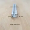 Ranura em Forma de C, Flange Interna de Liga de Alumínio com Ranura em Forma de U, Trilho Guia para Sensor, Ranura para Montagem de Chave Fotoelétrica, Ranhura para Cartão de Alumínio do Trilho