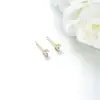 Pendientes de Corazón con Circonita Única, Moda Simple Xuping Jewelry para Mujer, Exquisitos y Pequeños, Fáciles de Combinar para el Uso Diario, Pendientes al por Mayor
