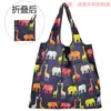 Bolsa de Compras Plegable Ligera Portátil con Estampado de Verduras Mediano Japonesa y Coreana para Mamá Bolsa Ecológica para Supermercado Bolsa de Almacenamiento