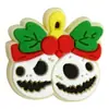 Cuentas para bolígrafo de PVC de Halloween, cuentas de calavera de dibujos animados, cuentas de hilo, cuentas centrales de fantasma lindas