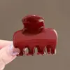 Pinza para el Cabello Exquisita de Gama Alta Estilo Coreano para Mujer Pinza de Garra Pequeña de Princesa Pinza Versátil para Flequillo Lateral Pinza Lateral Elegante