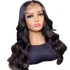 Comercio Exterior Transfronterizo Pelucas Moda Europea y Americana Encaje Frontal Ola Grande Cabello Largo Rizado África Venta Caliente Tocado de Encaje Frontal