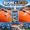Pegamento Reparador para Kayak KineShineX Transparente Impermeable Adhesivo Fuerte para Grietas y Desgarros en Casco de Kayak Inflable