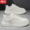 Zapatos de Hombre Huili Genuinos 2026 Primavera Nuevo Estilo Zapatos Casuales de Moda para Hombre Versátiles Ligeros con Suela Gruesa Tenis Deportivos para Hombre