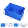 Caja de Plástico Plegable para Rotación, Caja Cuadrada Engrosada para Transferencia de Piezas de Automóvil con Tapa, Contenedor Plegable para Logística