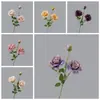 Durmiendo bajo la Luna, Fabricante de Flores Artificiales Diana Rose, Decoración del Hogar, Boda Transfronteriza al por Mayor, Flores Artificiales, Estilo Ins