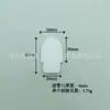 Tiras de borracha de formato especial, silicone de grau alimentício, silicone processado não padrão de alta temperatura, pincel de silicone para máscara facial para aplicar máscara de lama