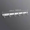 Gancho de Acero Inoxidable 304 Sin Taladro Perchero de Pared para Cocina Baño Gancho de una Fila Adhesivo Fuerte Perchero para Ropa