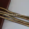 1cm Correas Elásticas para Hombro de Nylon Dorado y Plateado para Ropa Interior DIY Accesorios para el Cabello Elástico Brillante Dorado y Plateado