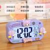Reloj Despertador Mini Kulomi Sanrio Estudiante Nuevo Inteligente Niños Niña Lindo Dormitorio Artefacto Especial para Despertar