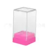 Caja de Almacenamiento para Uñas Artísticas, Soporte de Exhibición para Cabezales de Pulido de Uñas, Caja de Almacenamiento y Organización para Brocas de 2.35mm, Almacenamiento de Caja para Herramientas de Uñas Artísticas