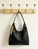 Bolso Grande Tejido Retro Transfronterizo para Mujer, Bolso de Viaje de Gran Capacidad de Moda Nueva, Bolso Versátil de Hombro y Axila