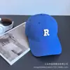Gorra de béisbol estándar R color rojo vino para mujer Circunferencia de cabeza grande que hace que la cara se vea pequeña versátil pareja a prueba de sol casual de copa blanda con visera hombres