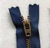 YKK genuíno Não. 3 Zíperes Semiacabados de Metal com Mola para Jeans, Calças Casuais e Bolsas