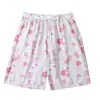 Maiô de Casal Amazon Moda Coreana Estampado Blusa Slim que Cobre a Barriga Conjunto de Três Peças Dividido Calça de Praia Masculina Conservadora