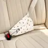 Rain Blue Cinturón de Seguridad para Coche Anti-Estrangulamiento Fijador Ajustable Juego de Almohadillas para el Hombro Cinturón de Ayuda para Viaje de Bebé en el Asiento Trasero del Coche