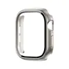 Adequado para Capa Protetora Apple Watch S12, Película de Vidro Temperado, Capa Protetora Integrada de Casca Dura de PC, Capa para Relógio Geração Iwatch119