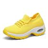 Zapatillas nuevas de mujer de talla grande con descuento transfronterizo de Amazon, calcetines de punto con mosca para mujer, zapatos casuales para correr.