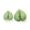 Planta verde artificial arranjo de flores orquídea folha de coração bola acessórios folhas decoração de interiores de casamento adereços de fotografia semiacabado folhas falsas