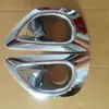 14 Grand Cherokee cubierta de faro antiniebla delantero marco de faro antiniebla modificación adecuada para jeep jeep marco de faro antiniebla exterior cromado Y