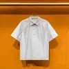 Polo de malla transpirable estilo americano, manga corta para hombre, diseño fino y transpirable para verano, camiseta de secado rápido, elegante y fresca de media manga