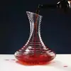 Decantador de Vino Tinto Texturizado Hammergrain Hogareño Vidrio Enfriador de Vino Creativo Dispensador Rápido de Vino Dispensador de Vino Dispparty