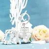 Chaveiro de Presente de Dia das Mães Transfronteiriço Filha Envia Melhor Presente de Aniversário para Mãe Presente de Natal