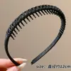Nueva diadema de alta gama 2026, peine para el cabello estilo Maillard para peinar y arreglar los cabellos sueltos, accesorio para el cabello de uso diario estilo coreano para usar al aire libre