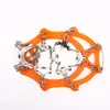 Cubrezapatos antideslizantes para escalada en hielo y nieve de 26 dientes para exteriores directos de fábrica, garras de nieve, crampones de acero inoxidable 201
