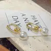 Estilo TikTok Igual Argola de Orelha de Pérola Multiuso Brinco Elegante Doce de Luxo Brincos de Pérolas Exquisitos Vintage