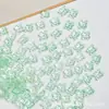 Trevo de Quatro Folhas Flor de Cristal Esmaltada 10mm Hortênsia Espaçador Feito à Mão DIY Estilo Antigo Acessórios de Contas para Presilha de Cabelo Pulseira