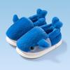 Pantuflas de algodón para niños y niñas, de invierno, antideslizantes, cálidas y con forro polar, para niños grandes.