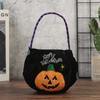 Bolsa de dulces de Halloween transfronteriza, decoración, bolsa de regalo para niños de jardín de infantes, bolsa de calabaza de Halloween, diseño de escena, accesorios