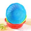 Lavadora de arroz de cocina doméstica color plástico colador cesta lavado de frutas y verduras creativo frutero redondo cesta para lavar arroz