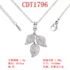 Sencillo y Versátil Color Cobre Puro Conserva el Color Microincrustado Árbol de la Vida Ciervo Colgante Collar Moda Coreana Cadena para Clavícula para Mujeres