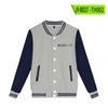 Traje de Béisbol de Estudiante Americano de Primavera y Otoño de New Tomorrow Ark 2022 Transfronterizo Chaqueta Rosa Holgada para Mujer Coreana