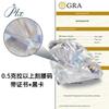 Wuzhou Moissanita Colorida Multicor Triângulo Irregular Pedras Soltas de Moissanita Fabricante de Fonte para Aplicação em Roupas e Joias