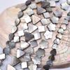 Disco de concha negra natural/amor/trébol de cuatro hojas/estrella de cinco puntas, concha, perla, accesorios para collar hechos a mano