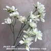 Arreglos florales de boda en tonos blancos: caminos de flores en el suelo, flores para mesa alta, paredes de flores, rosas, hortensias, peonías, phalaenopsis y jacintos