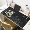Alfombrilla de ratón de fábrica, tamaño grande, engrosada, alfombrilla de ratón para juegos, alfombrilla con logotipo personalizado, alfombrilla para escritorio de estudiante, serie estilo chino